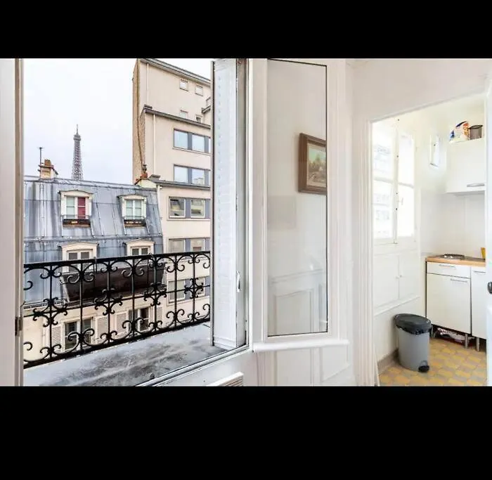 Appart Paris Vue Tour Eiffel Apartment